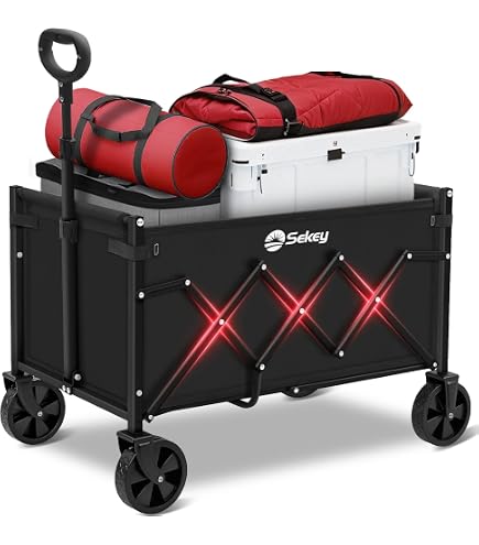 Amazon.com: ECOFLOW Folding Wagon Cart : Patio, Lawn & Garden
